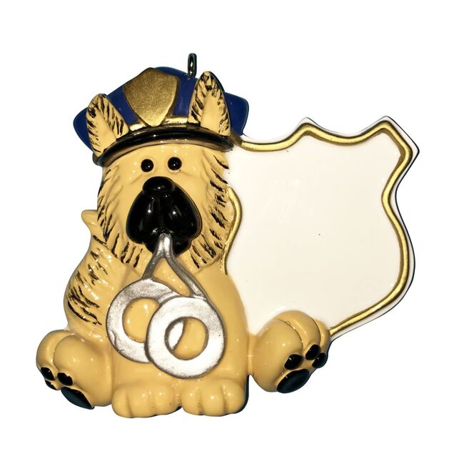 K-9 Officer - Ornaments 365