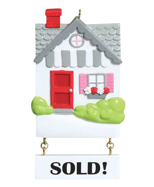 SOLD House Personalized Christmas Ornament