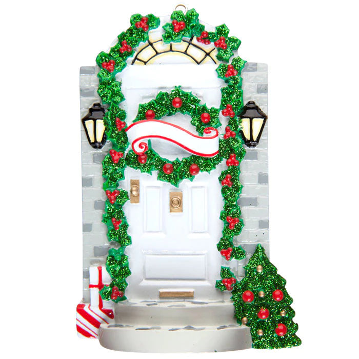 A Festive Christmas Door Ornament - Ornaments 365