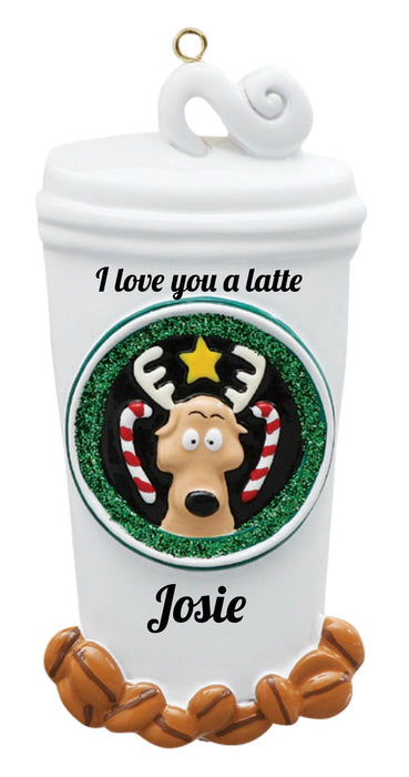 I Love You A Latte - ornaments 365